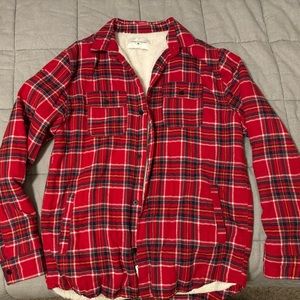 Modern Amusement Men’s Red Plaid Jacket